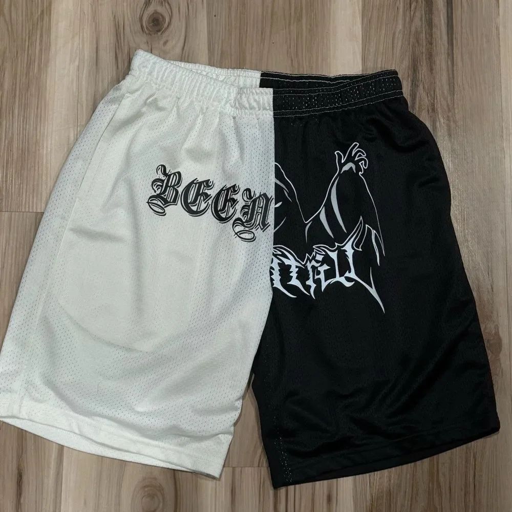 BeenTrill #BeenTrill# Colorblock Athletic Shorts Men’s Small